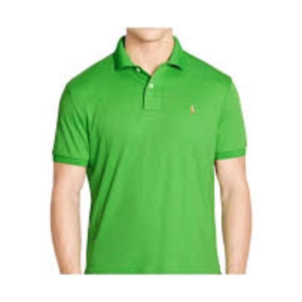 Ralph Lauren neon green polo size large